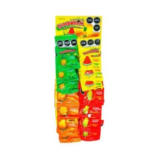 DULCE ACIDITO TAMBORETA TIRA CON 20 PIEZAS