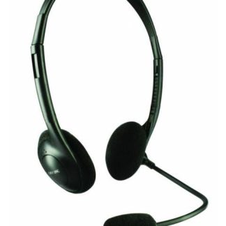 EASY LINE EL-993148 AUDIFONOS CON MICROFONO ALAMBRICO NEGRO