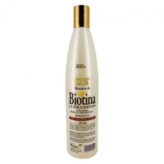 EBX SHAMPOO DE BIOTINA Y CERAMIDAS ( 475ML ) VOLUMEN BRILLO Y SED MEGAMIX