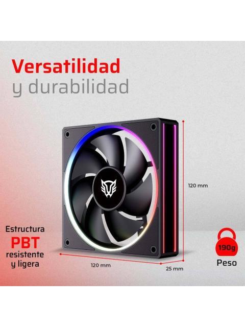 ENFRIAMIENTO Y VENTILACION BALAM RUSH EXB85 VENTILADOR 28 DB NEGRO 1600 RPM - Image 4