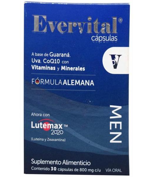 EVERVITAL MEN 30 CAP EVERVITAL