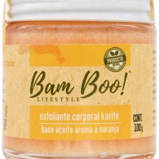 EXFOLIANTE CORPORAL KARITE NARANJA 100 G BAM BOO LIFESTYLE