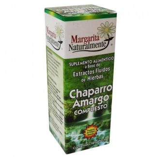 EXT. FLUIDO DE HIERBAS CHAPARRO AMARGO 50ML.DESPARASITANTES MARGARITA SANAMENTE