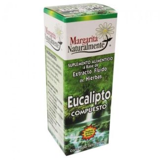 EXT. FLUIDO DE HIERBAS EUCALIPTO 50ML. VIAS RESPIRATORIAS MARGARITA SANAMENTE