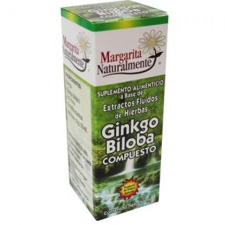EXT. FLUIDO DE HIERBAS GINKGO BILOBA COMPUESTO 50ML.OXIGENACION C MARGARITA SANAMENTE