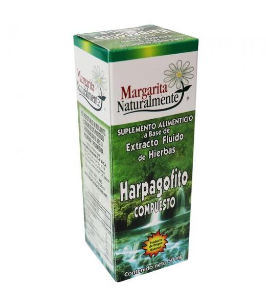 EXT. FLUIDO DE HIERBAS HARPAGOFITO COMPUESTO 50ML ACIDO URICOARTR MARGARITA SANAMENTE