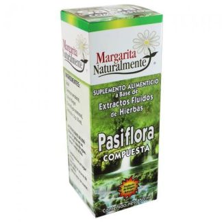 EXT. FLUIDO DE HIERBAS PASIFLORA COMPUESTA 50 ML.INSOMNIOESTRESS MARGARITA SANAMENTE