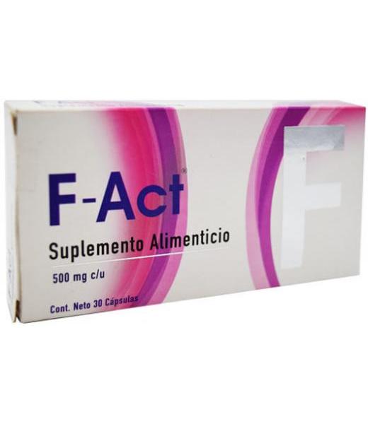 F ACT 500 MG 30 CAP F ACT
