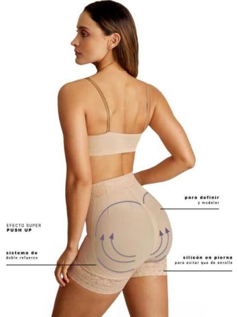 FAJA TIPO BOXER LEVANTA GLUTEOS NUDE CONTROL OBSESSION