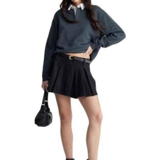 FALDA CINTURA REGULAR NEGRO ATMOSPHERE DNM