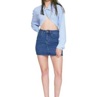 FALDA MEZCLILLA AZUL INDIGO ATMOSPHERE DNM