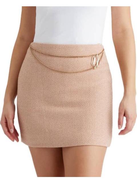 FALDA SHORT CINTURA REGULAR PALO DE ROSA HOLLY LAND - Image 4