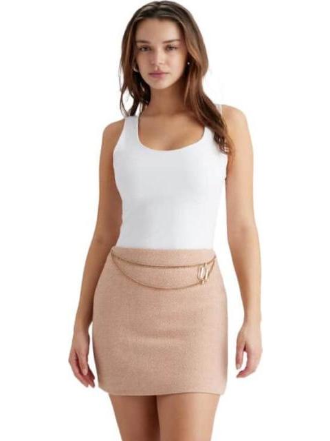 FALDA SHORT CINTURA REGULAR PALO DE ROSA HOLLY LAND - Image 5