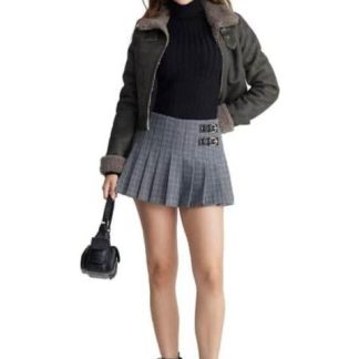 FALDA SHORT GRIS HOLLY LAND