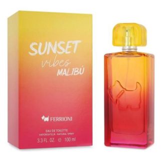 FERRIONI SUNSET VIBES MALIBU 100ML EDT SPRAY - DAMA