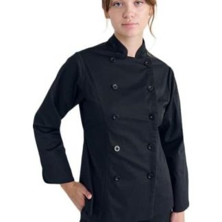 FILIPINA ROPA DE CHEF DAMA NEGRO VITTORIO II