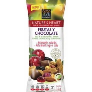 FRUTAS Y CHOCOLATE 35 G NATURES HEART P 12