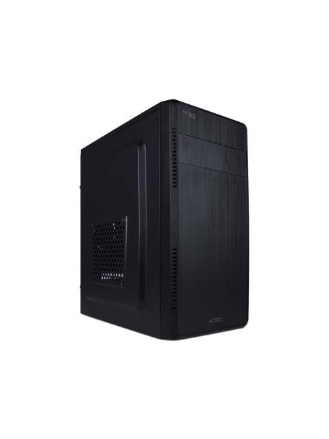 GABINETE ACTECK KIOTO GI240 MINI-TOWER MICRO-ATX-MINI-ITX USB 2.0-3.0 CON FUENTE DE 500W 1 VENTILADOR INSTALADO NEGRO