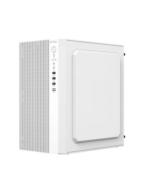 GABINETE ACTECK ZENITH GI656 MINI-TOWER MICRO-ATX-MINI-ITX USB 2.0-3.0 CON FUENTE DE 500W 1 VENTILADOR INSTALADO BLANCO - Image 3