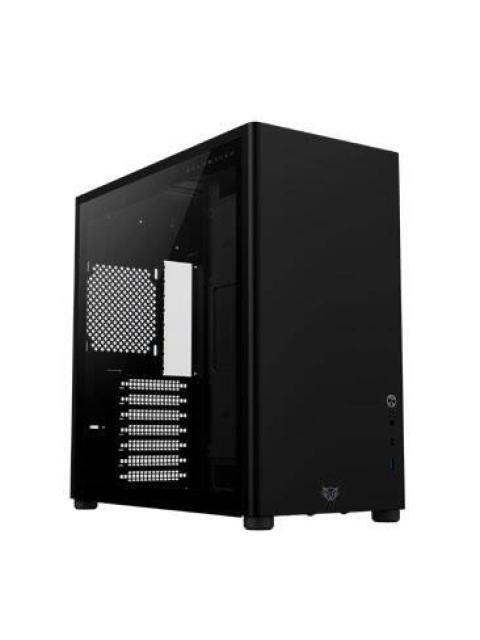 GABINETE BALAM RUSH ERIS JET GM985 CON VENTANA MIDI-TOWER ATX-MICRO-ATX-ITX USB 3.0 SIN FUENTE SIN VENTILADORES INSTALADOS NEGRO
