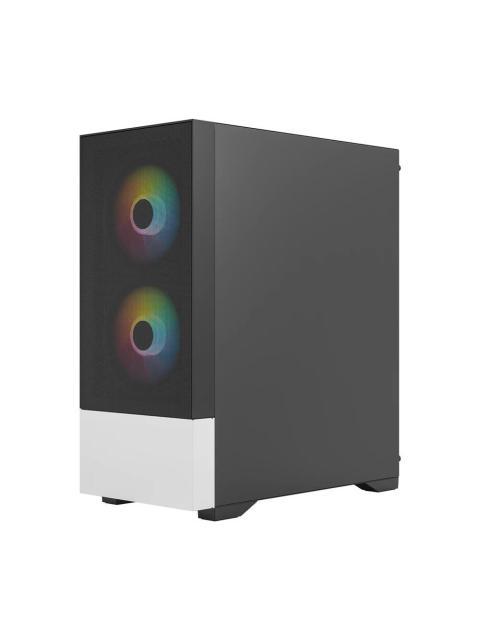 GABINETE BALAM RUSH NITROX AIRCOOL 5500ABW MIDI-TOWER MICRO-ATX-MINI-ITX-ATX USB 2.0-3.0 SIN FUENTE 3 VENTILADORES ARGB INSTALADOS NEGRO - Image 4