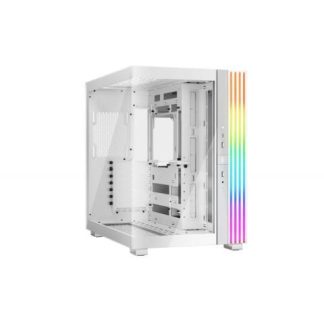 GABINETE BE QUIET! LIGHT BASE 600 DX MIDI-TOWER ATX-MICRO-ATX-MINI-ITX USB 3.0 SIN FUENTE SIN VENTILADORES INSTALADOS BLANCO