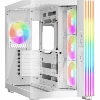 GABINETE BE QUIET! LIGHT BASE 600 LX MIDI-TOWER ATX-MICRO-ATX-MINI-ITX USB 3.0 SIN FUENTE 4 VENTILADORES INSTALADOS BLANCO
