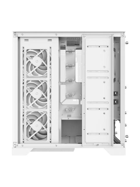 GABINETE GAMER XPG INVADER X CON VENTANA MIDI TOWER ATX-MICRO ATX-MINI-ITX USB 3.2 SIN FUENTE 5 VENTILADORES INSTALADOS BLANCO - ¡PRECIO ESPECIAL LIMITADO A 5 UNIDADES POR CLIENTE! - Image 4