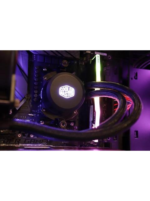 GABINETE NACEB HYDRA CON VENTANA RGB FULL-TOWER ATX USB 2.0-3.0 SIN FUENTE 3 VENTILADORES RGB INSTALADOS NEGRO - Image 9