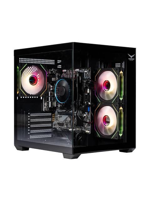 GABINETE NACEB NA-0636N MINI-TOWER MICRO-ATX-MINI-ITX USB 2.0 SIN FUENTE 3 VENTILADORES INSTALADOS NEGRO