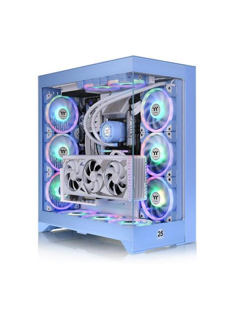 GABINETE THERMALTAKE CA1Y300MFWN00 MIDITOWER PC VIDRIO SPCC ATX EATX MICRO ATX MINIITX AZUL