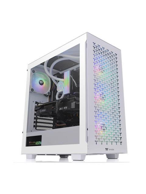 GABINETE THERMALTAKE V350 TG ARGB AIR MIDTORRE GABINETE ATX MICRO ATX Y MINIITX COLOR BLANCO