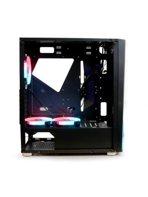 GABINETE YEYIAN ARMAGEDDON 2200 MOD CON VENTANA RGB FULL-TOWER ATX USB 3.0 SIN FUENTE 3 VENTILADORES RGB INSTALADOS NEGRO - Image 6