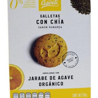 GALLETA CON CHIA SAB NARANJA 210 G GAVETI