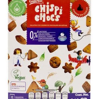 GALLETA CON CHISPAS DE CHOCOLATE SIN AZUCAR 240 G GAVETI