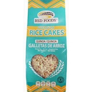 GALLETA DE ARROZ QUINOA 72 G BSD FOODS