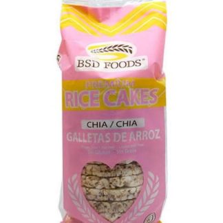 GALLETA DE ARROZ Y CHIA 72 G BSD FOODS