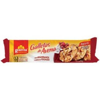 GALLETA DE AVENA ARANDANO YOGHURT 90 G GRANVITA