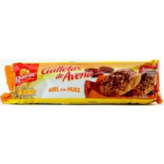 GALLETA DE AVENA MIELY NUEZ 90 G GRANVITA