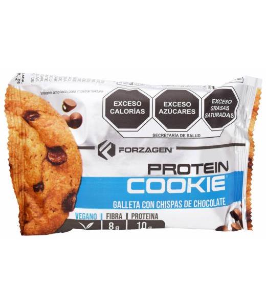 GALLETA DE PROTEINA CON CHOCOLATE 70 G FORZAGEN P 12