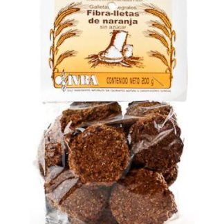 GALLETA FIBRA NARANJA 200 G GALLETAS VIVRA