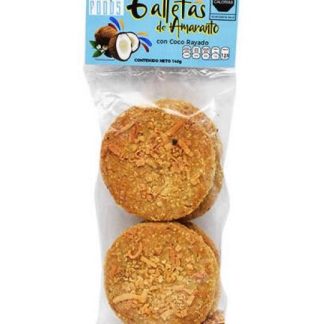GALLETAS DE AMARANTO CON COCO RALLADO 140 G POWER FOODS C 12
