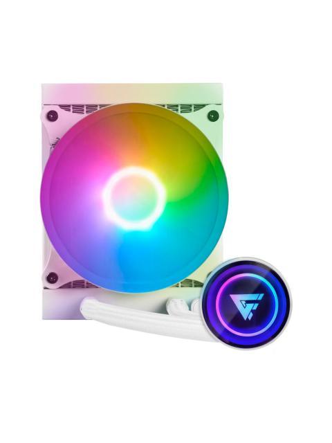 GAME FACTOR LQG501 ENFRIAMIENTO LIQUIDO PARA CPU 1X 120MM HASTA 2550RPM BLANCO