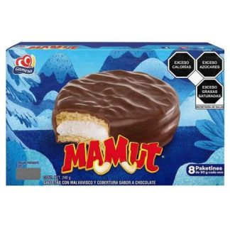 GAMESA GALLETAS MAMUT CON 8 PZ DE 30 GR