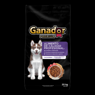 GANADOR PREMIUM ALIM PERRO CACHORRO 20 KG