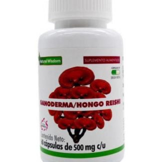 GANODERMA HONGO REISHI 60 CAP NATURAL WISDOM