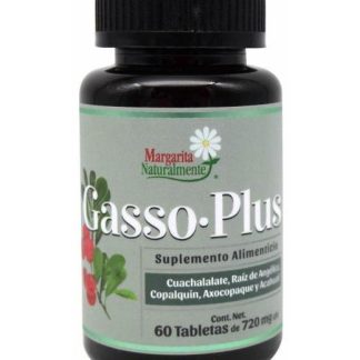 GASSO PLUS 60 TAB MARGARITA NATURAL