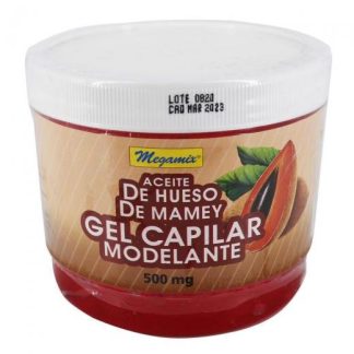 GEL ACEITE HUESO DE MAMEY ( 500 GR ) CAPILAR MODELANTE MEGAMIX