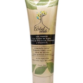 GEL CAPILAR CONTROL CAIDA CON ARGAN 230 G ARBOL VERDE