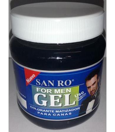 GEL CAPILAR MATIZADOR DE CANAS FOR MEN 250 G SAN RO